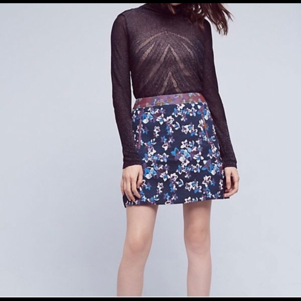 Maeve floral skirt